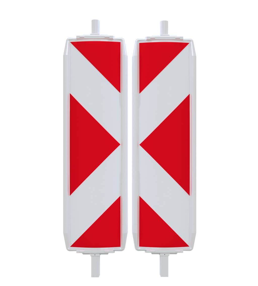 Schake 36045P/2 Kunststoffbake Typ 40 Folie Typ RA2/B, pfeilförmig doppelseitig rechts- / linksweisend