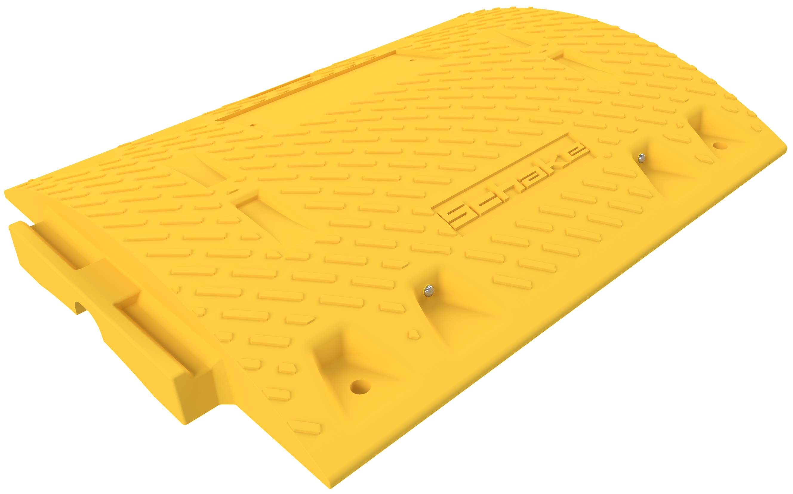 Schake 3392-61 Bodenschwelle Typ NOX Mittelstück gelb Höhe: 60 mm