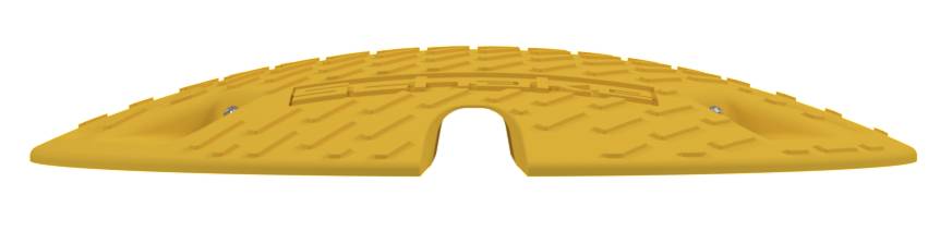 Schake 3392-51E Bodenschwelle Typ NOX Endstück - ohne Adapter gelb Höhe: 50 mm