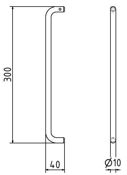 Schake 3F200-2 Sicherungsbolzen für Betonleitwand