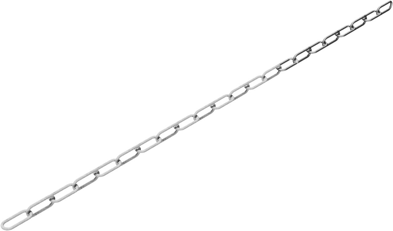 Schake 430_50-VE10 Absperrkette aus Stahl 10 m geschweißt, Drahtstärke 5 mm verzinkt