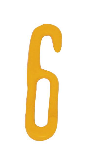 Schake 430_17S Absperrkettenglieder aus Kunststoff Hakenglied 8 mm stark schwarz