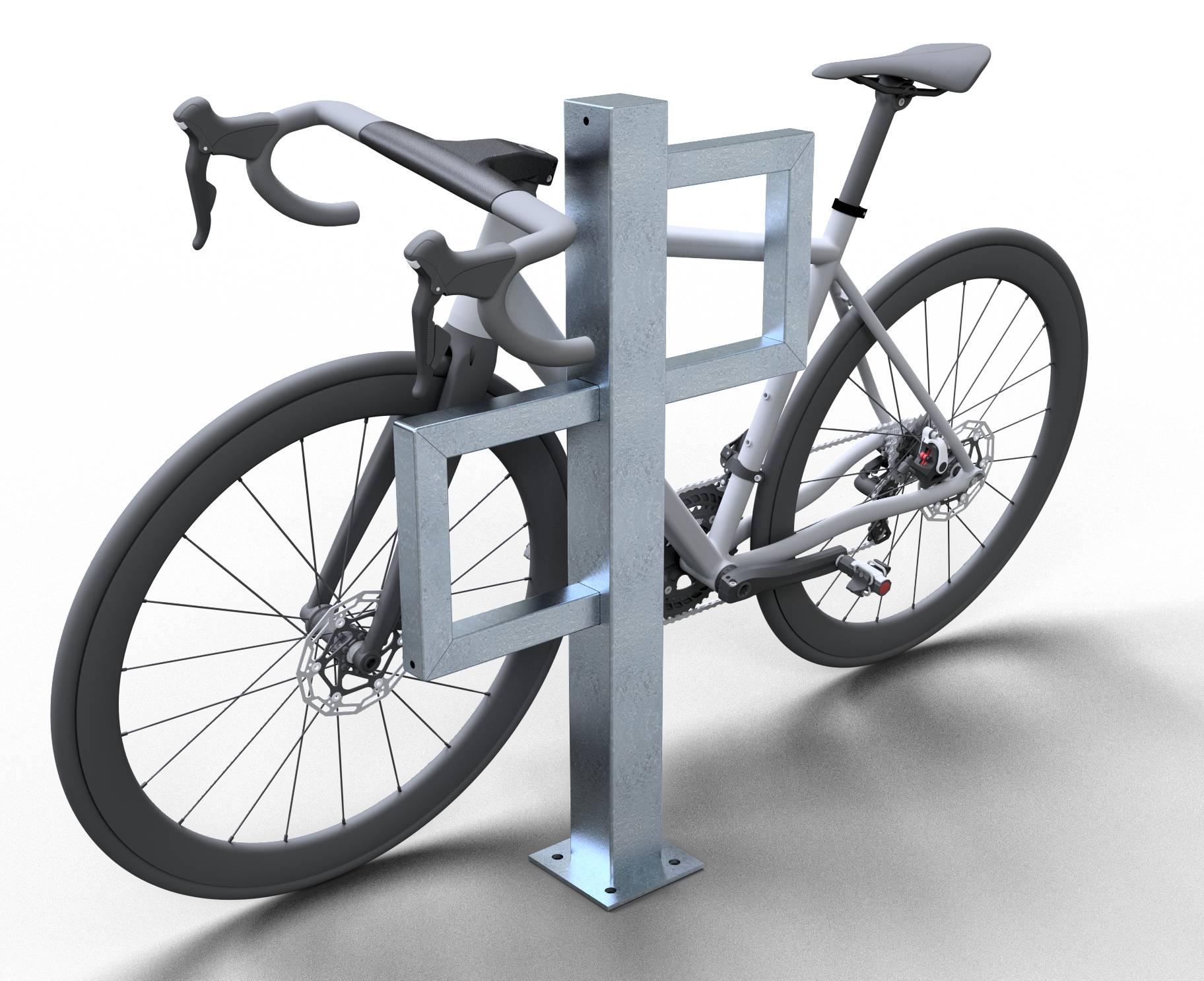 Schake 40881 Fahrradständer Einzelparker feuerverzinkt