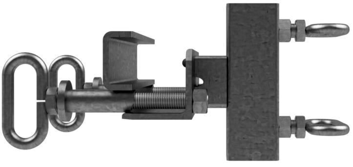 Schake 35371 Klemmvorrichtung für Auskreuzung Halterung für 40 x 40 mm Rohr