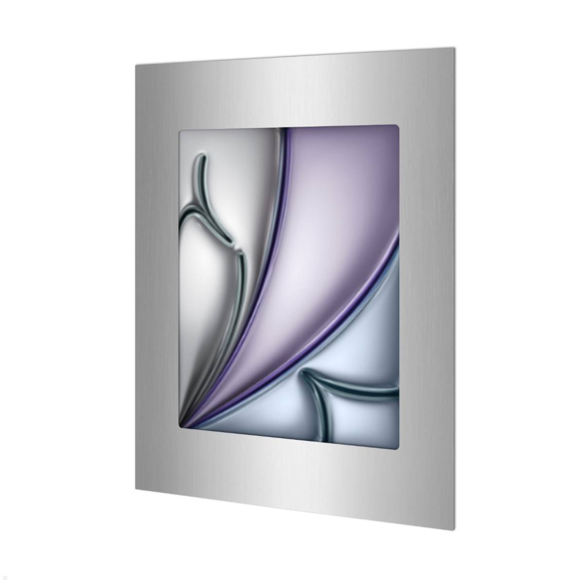 TabLines TWE139E Tablet Wandeinbau für Apple iPad Air 11.0 (M4), Edelstahl