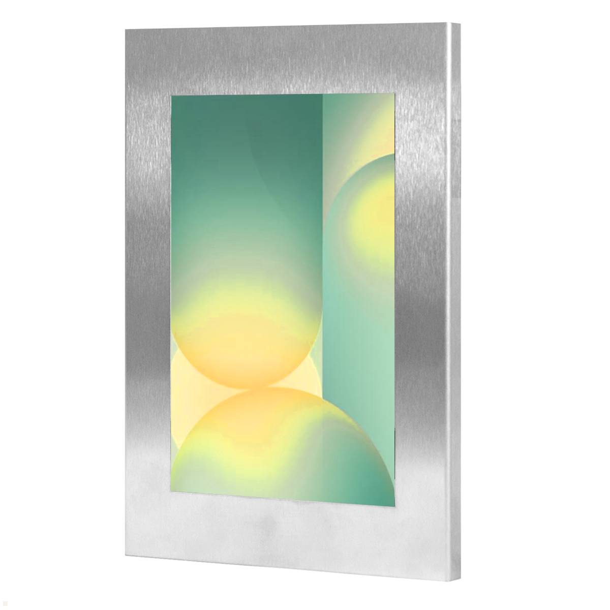 TabLines TSG115 Schutzgehäuse für Samsung Galaxy Tab S10 FE+ (13,1"), Edelstahl