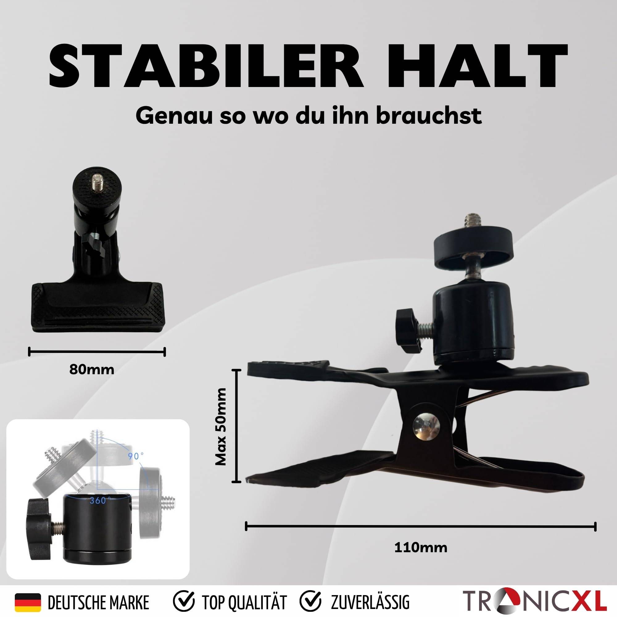 Gewehrauflage Hochsitz Jagd Waffenauflage Schießstand Schießauflage Klemmstativ Klemme Stativ Gewehrstativ