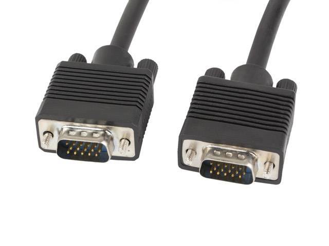 LANBERG VGA M/M Kabel 1,8m geschirmt Ferrit 3+4 schwarz Multimedia-Technik Video/VGA