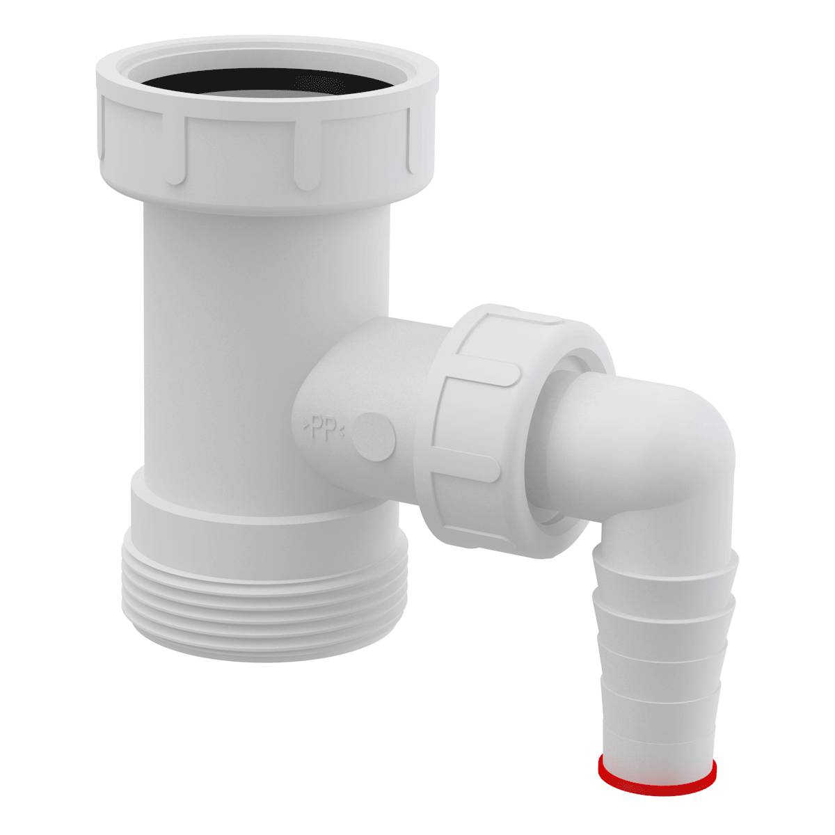 Alcadrain Verstellrohr 6/4" mit Geräteanschluss