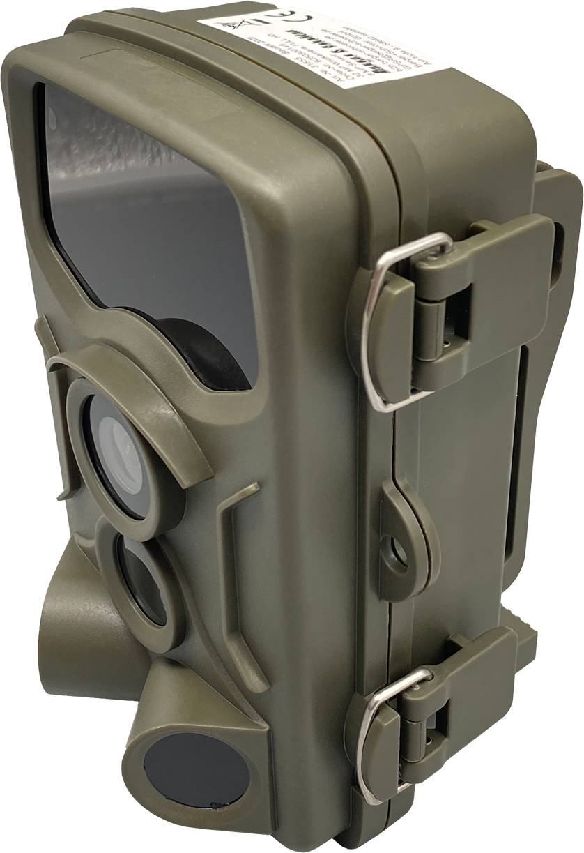 Berger & Schröter | 32MP Full HD Wildkamera, 4K Video, 0,2s Trigger Auslösezeit, 512GB, Wildtierkamera mit Bewegungsmelder, IP54, 105° Erfassungswi