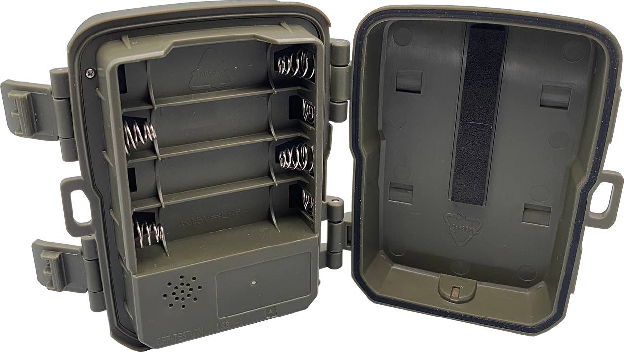 Berger & Schröter | 20MP Mini Wildkamera, Full HD Wildtierkamera mit Bewegungsmelder, 0,2s Trigger Auslösezeit, 940nm Nachtsicht Jagdkamera, IP66 Wa