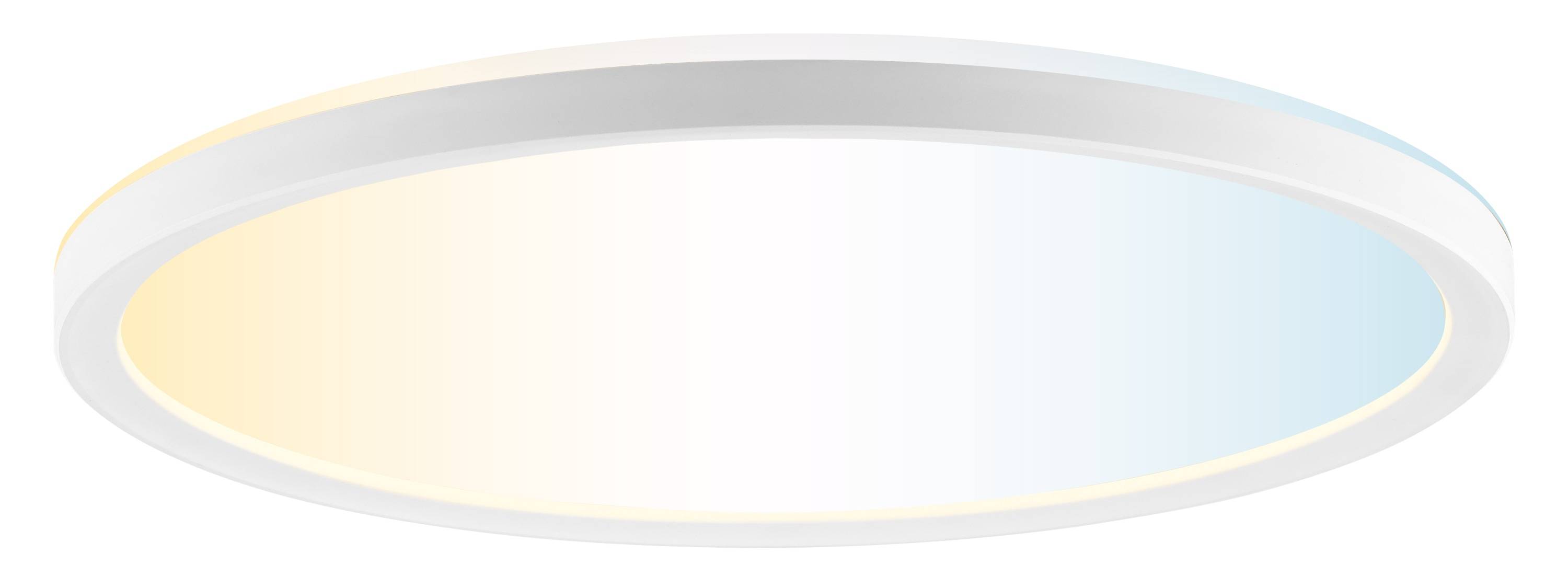 BRILLIANT LED-Panel Lumaro, 18 W, 2400 lm, 2700-6500 K, Ø 29 cm, weiß