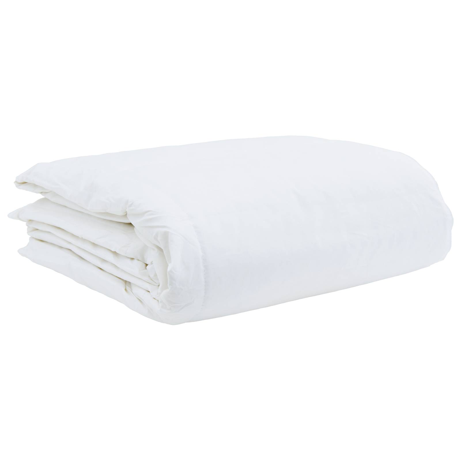 vidaXL Bettdecke mit Kissen 3 pcs Weiß 240 x 220 cm Daunen