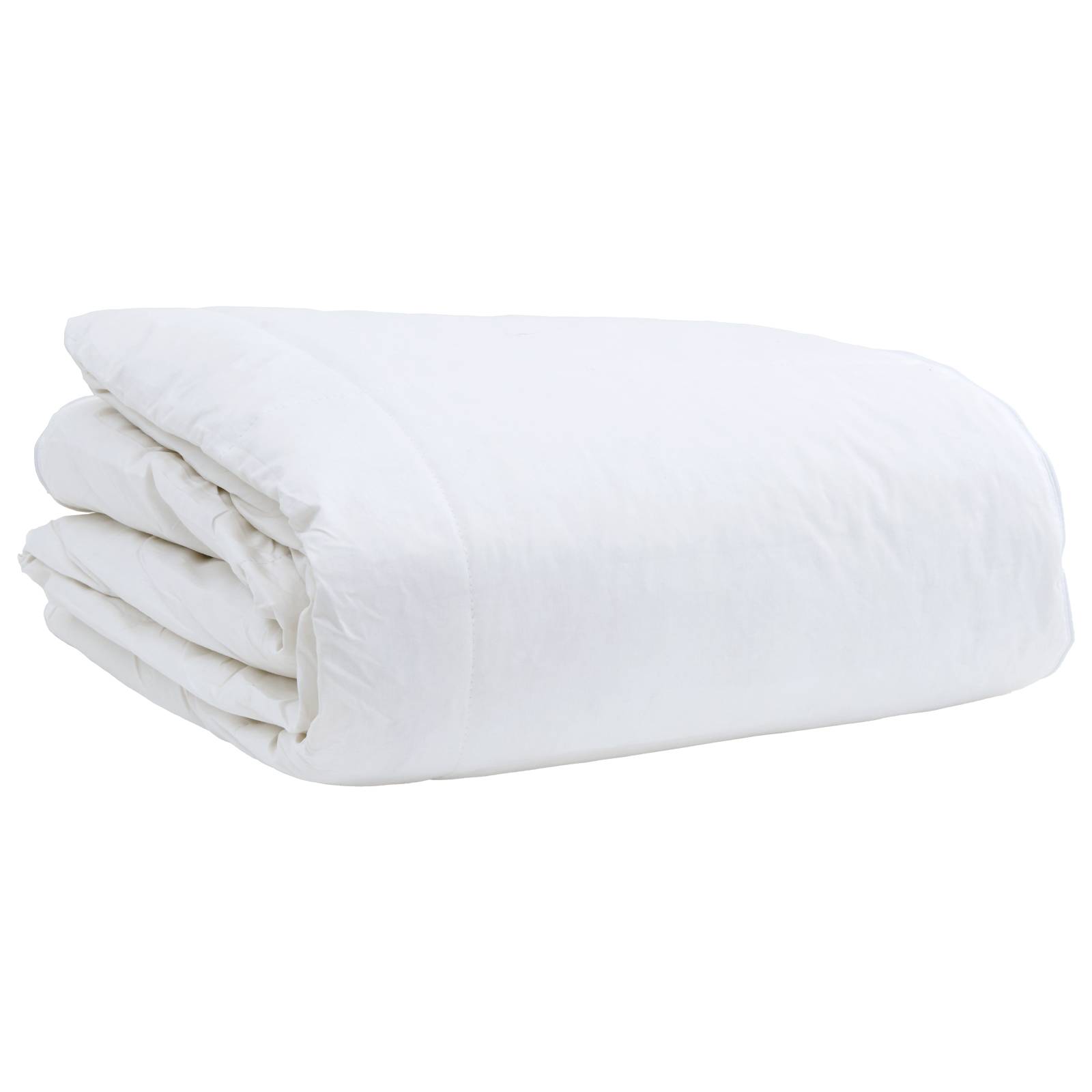 vidaXL Bettdecke Sonstiges mit Kissen 3 pcs Weiß 260 x 220 cm Daunen