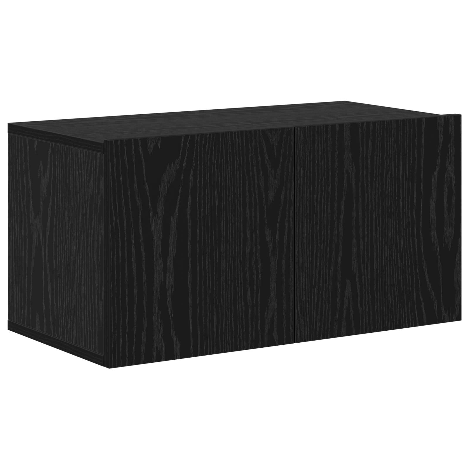 vidaXL TV-Schrank-Set 6 pcs Schwarze Eiche 80 x 30 x 30,5 cm S