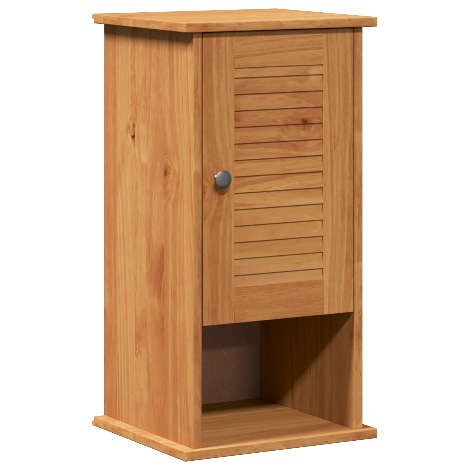 vidaXL Wandmontierter Badezimmerschrank Honigbraun 37 x 34 x 71,5 cm
