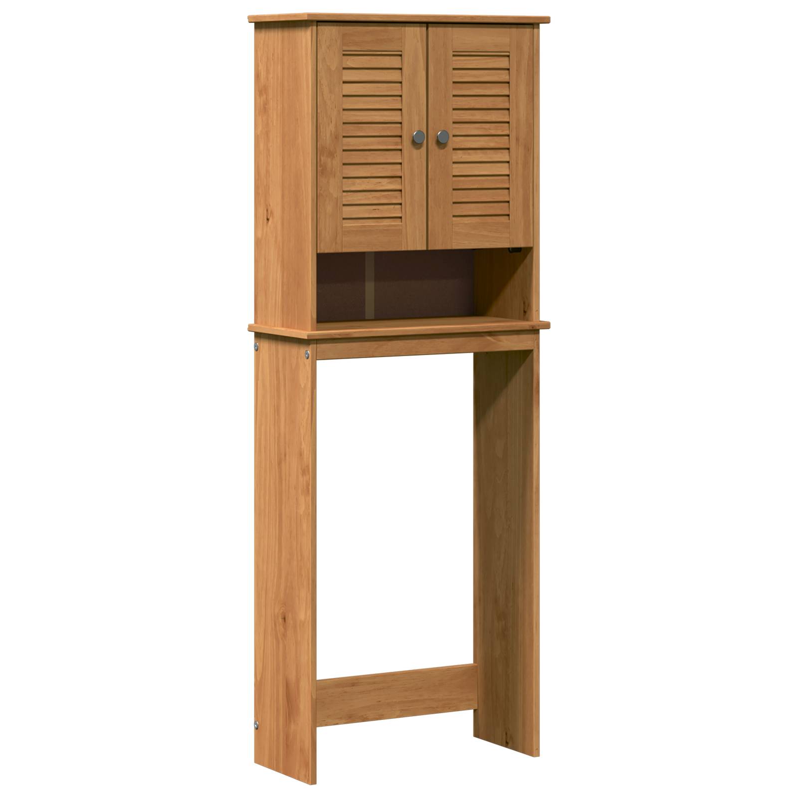vidaXL WC-Schränke Honigbraun 60 x 27 x 161 cm Massivholz Kiefer