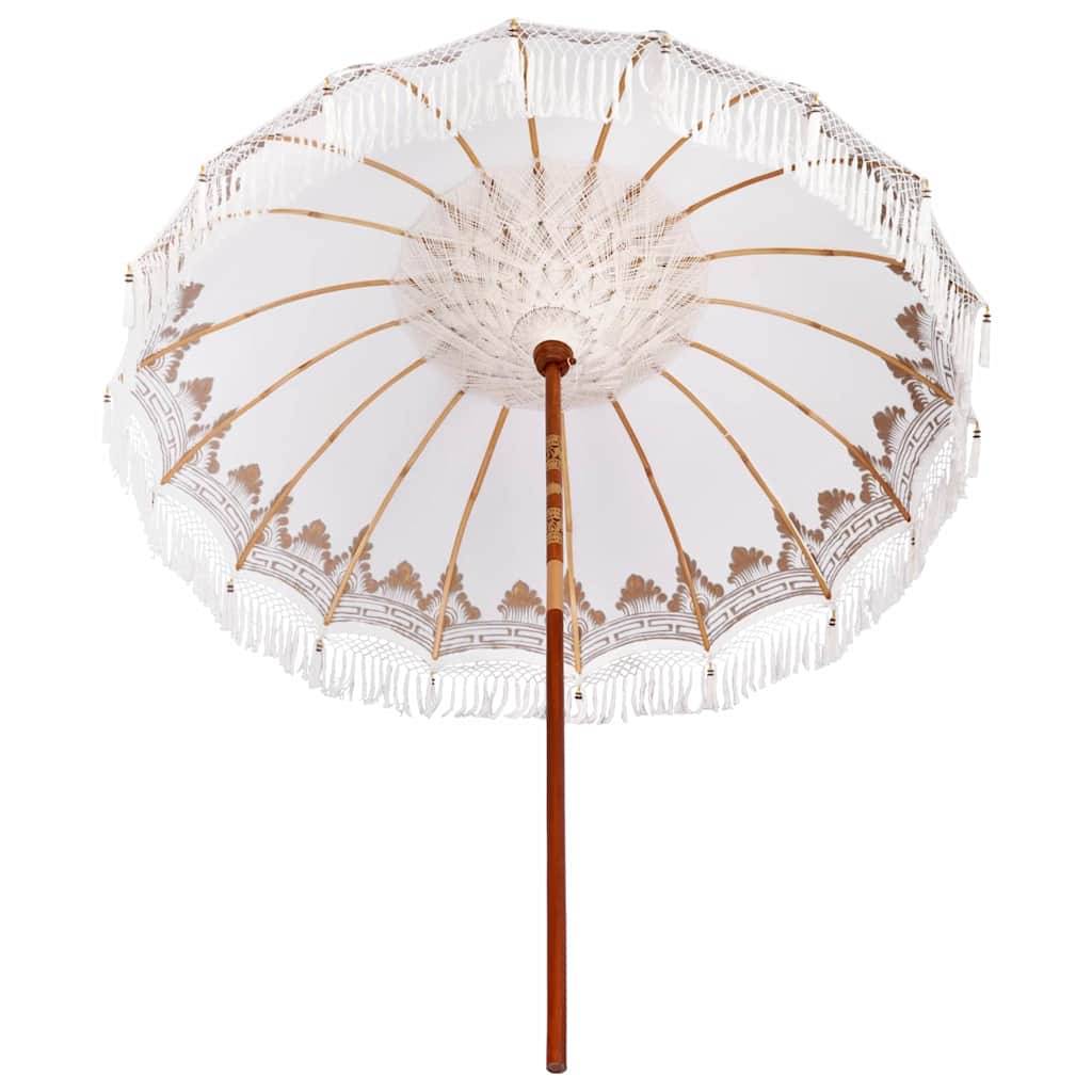 vidaXL Sonnenschirm Cremefarben 210-220 cm