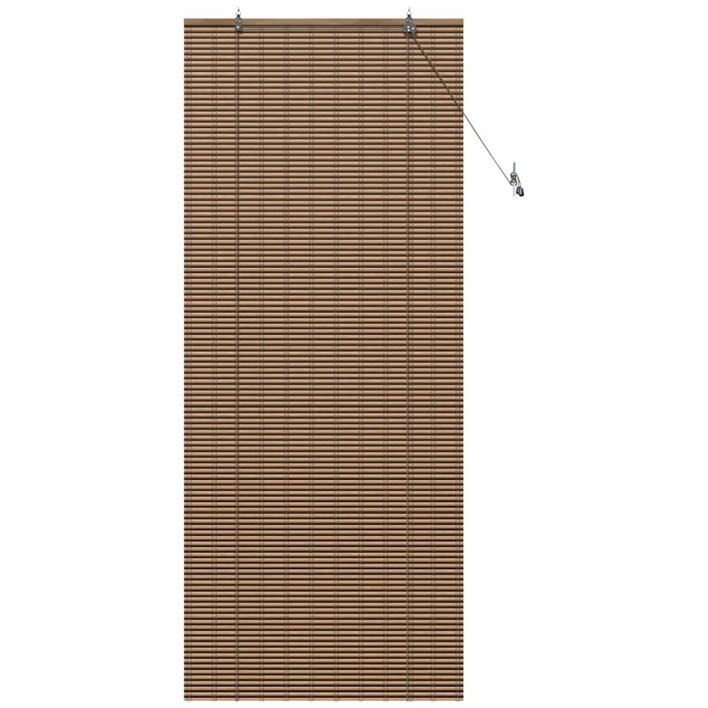 vidaXL Fensterjalousien und -schattierungen Braun 100 x 220 cm Bambus