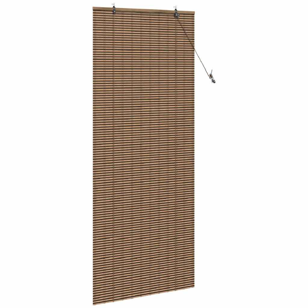 vidaXL Fensterjalousien und -schattierungen Braun 100 x 220 cm Bambus