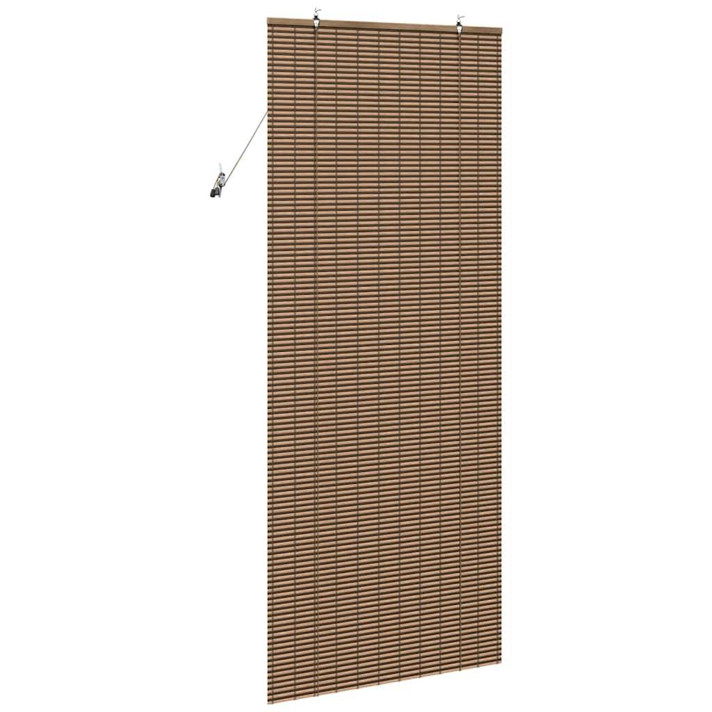 vidaXL Fensterjalousien und -schattierungen Braun 100 x 220 cm Bambus