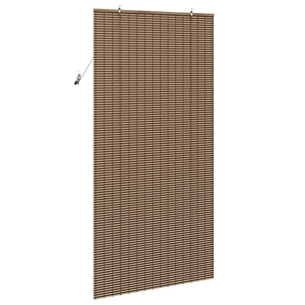 vidaXL Fensterjalousien und -schattierungen Braun 120 x 220 cm Bambus