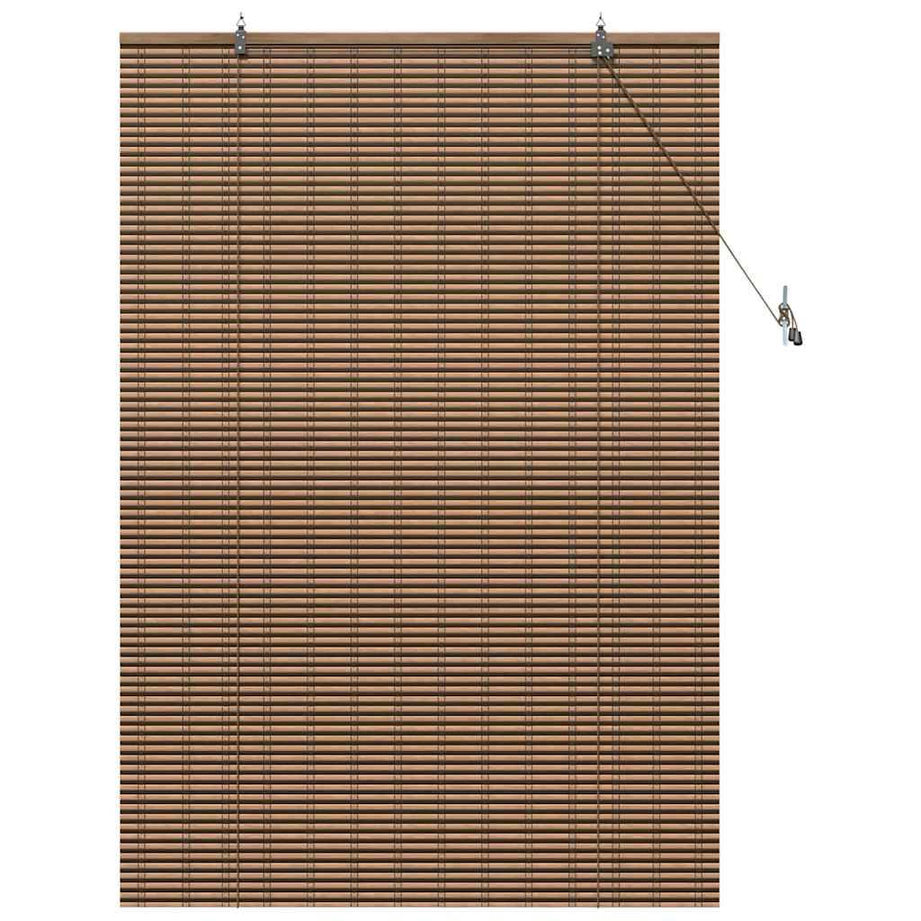 vidaXL Fensterjalousien und -schattierungen Braun 110 x 160 cm Bambus