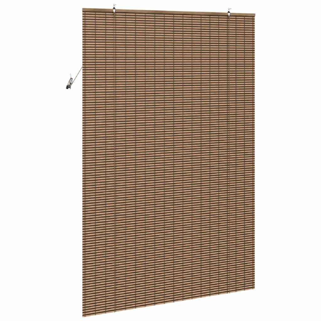 vidaXL Fensterjalousien und -schattierungen Braun 150 x 220 cm Bambus