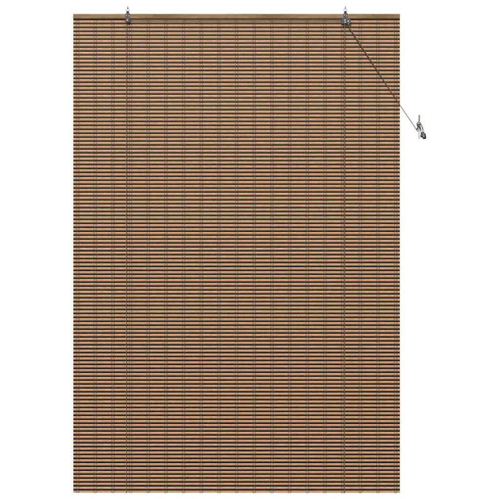 vidaXL Fensterjalousien und -schattierungen Braun 150 x 220 cm Bambus