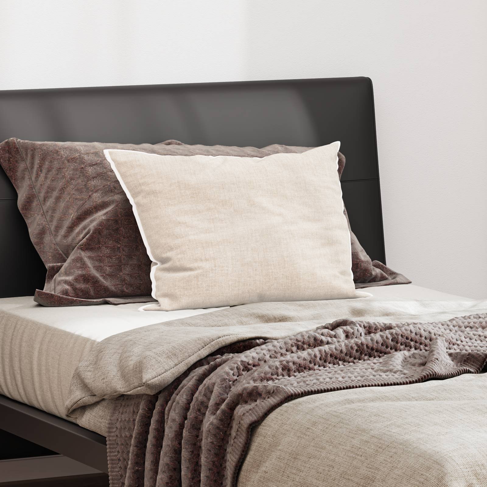 vidaXL Kopfkissen Weiß 40 x 60 cm