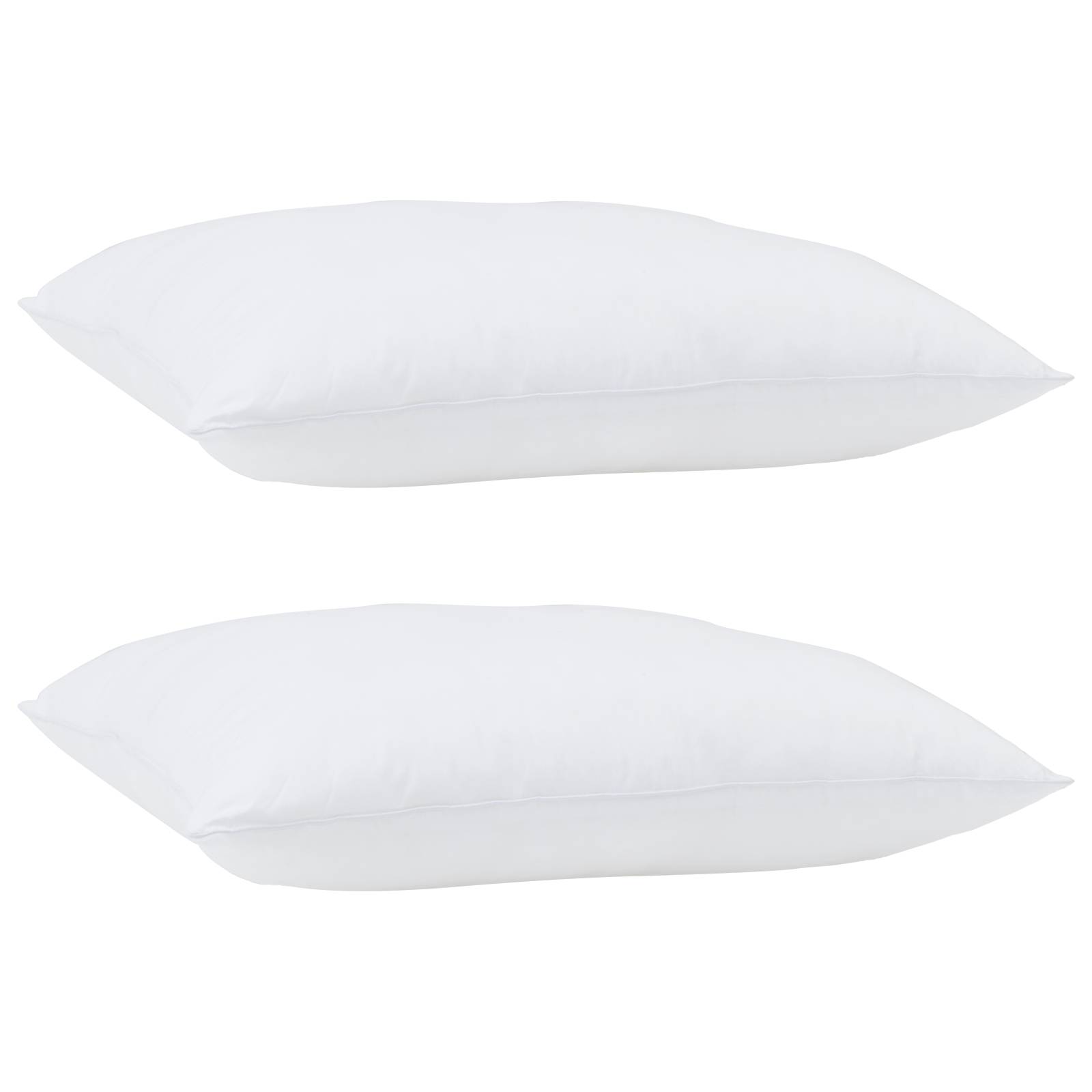 vidaXL Kissen 2 pcs Weiß 50 x 50 cm