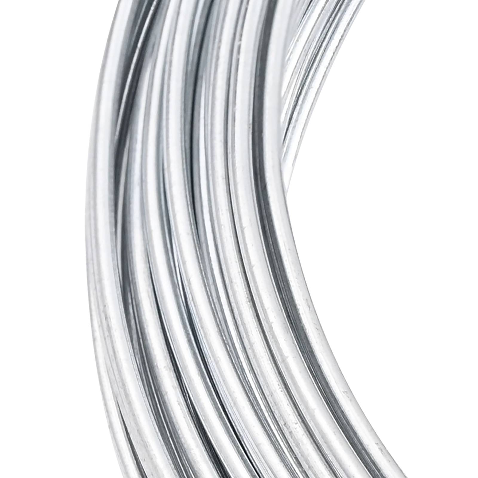 vidaXL Zaunbindedraht Silber 25 m Heißgetauchter verzinkter Stahl