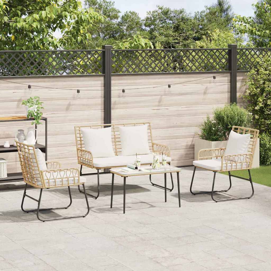 vidaXL Garten Essgruppe 3 pcs Schwarz, Anthrazit 113 x 69 x 83 cm