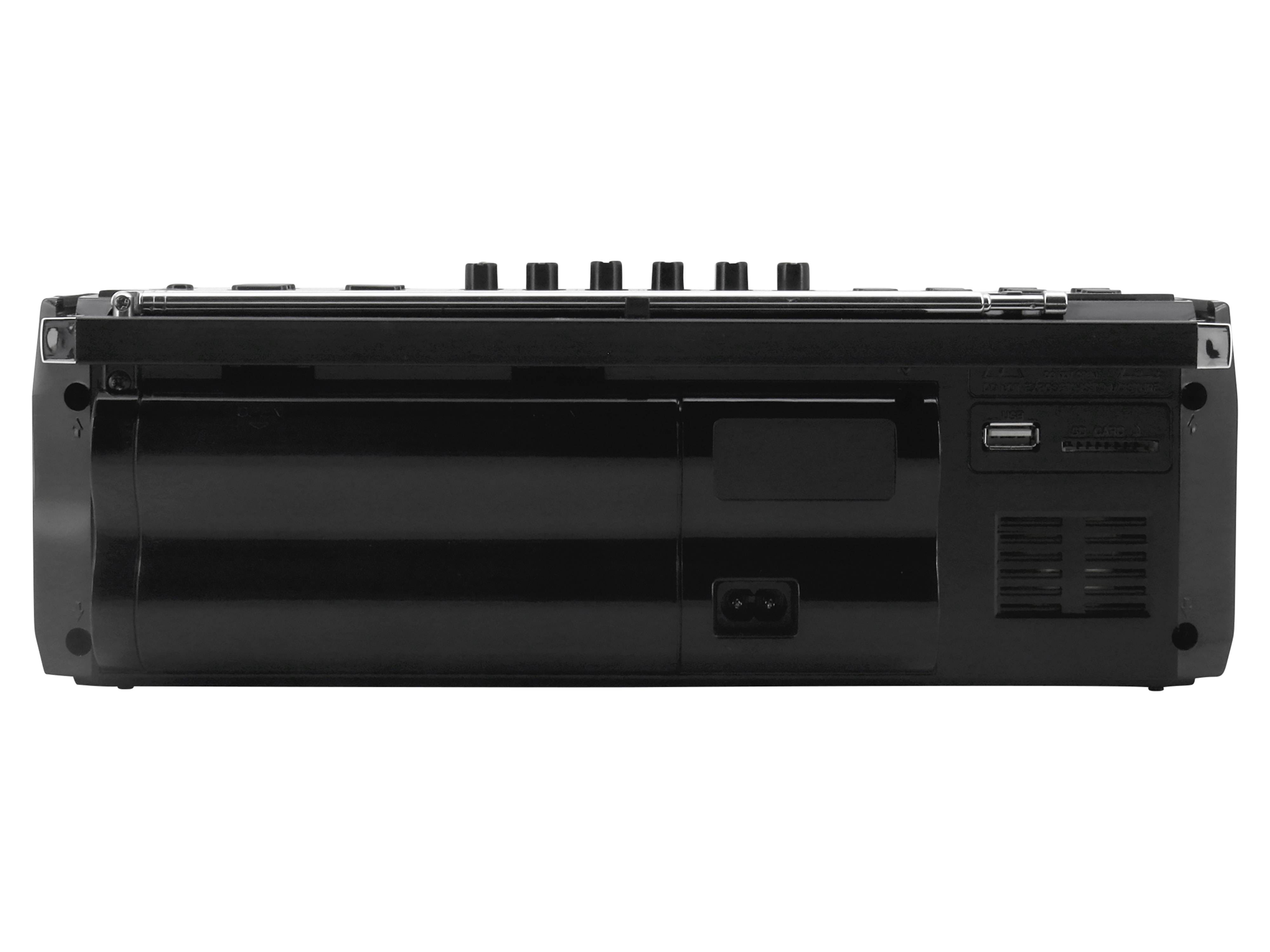 SOUNDMASTER DAB+/FM Retro Radiokassettenrekorder SRR80TI, USB/SD, BT