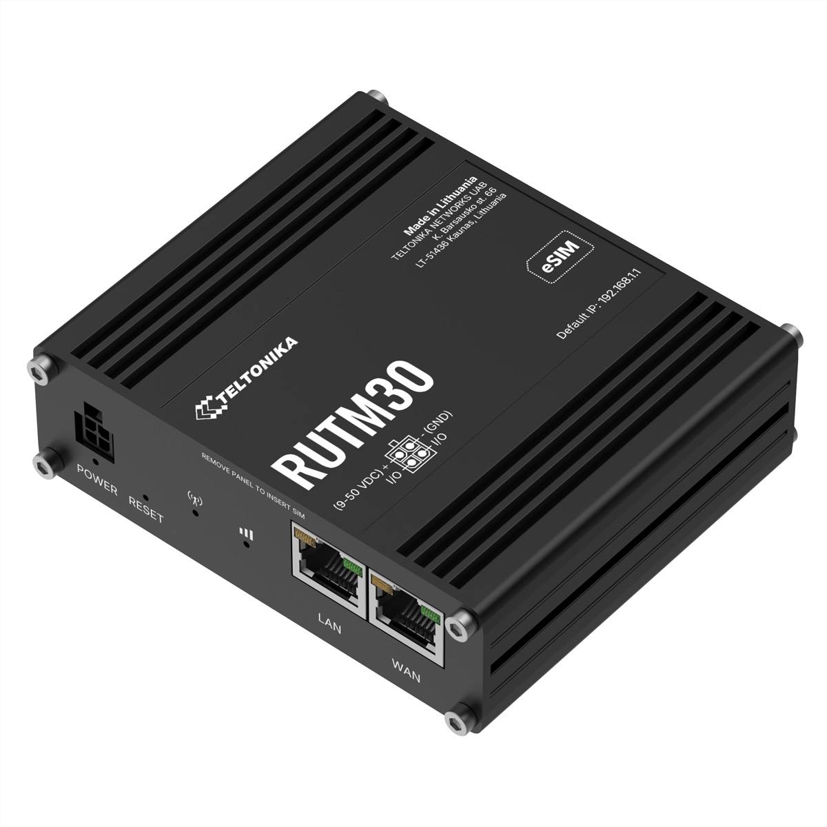 Teltonika RUTM30 - Wireless Router - WWAN 1-Port-Switch