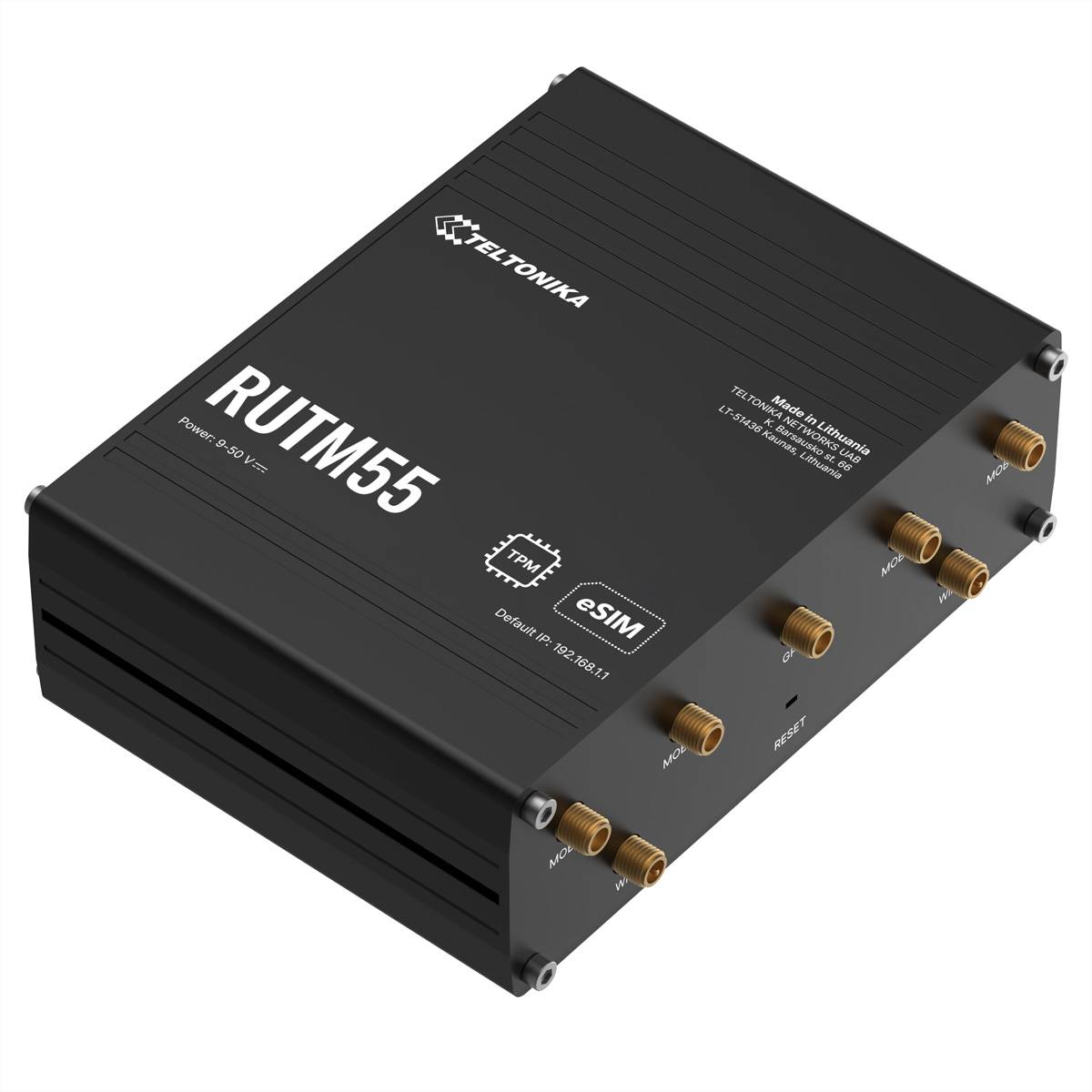 Teltonika RUTM55 - Wireless Router - WWAN 1GbE