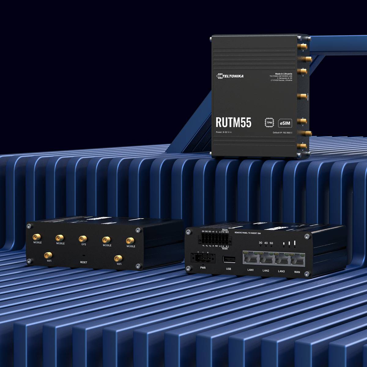 Teltonika RUTM55 - Wireless Router - WWAN 1GbE