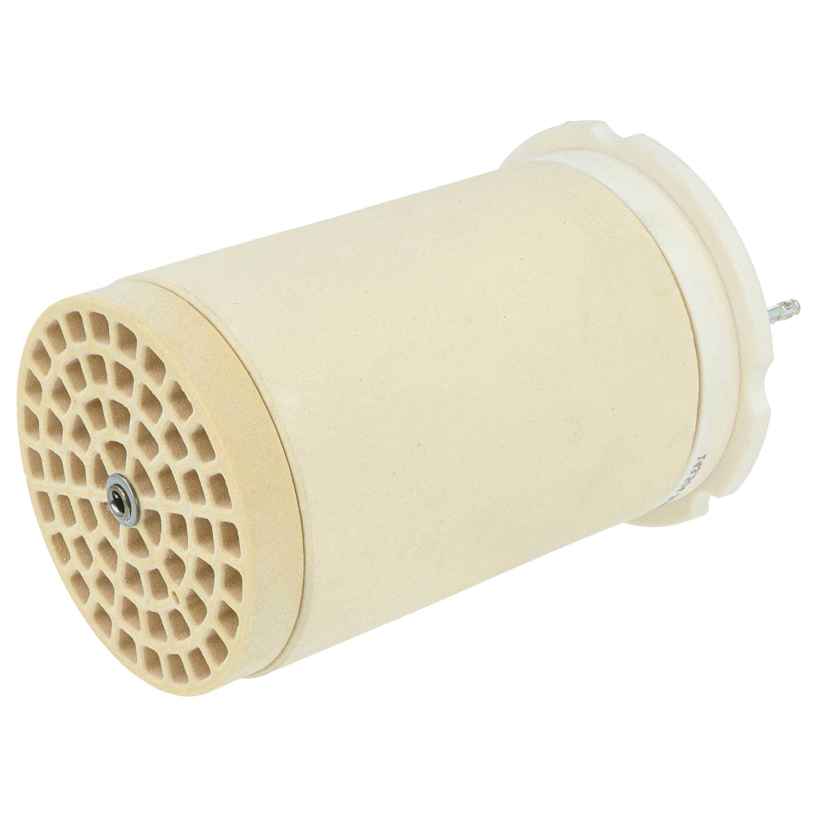 vhbw 2x Heizelement Ersatz für Leister 143.504 für Heißluftschweißpistole - 16000 W, Keramik Heizkern, 8,4 x 15,8 cm