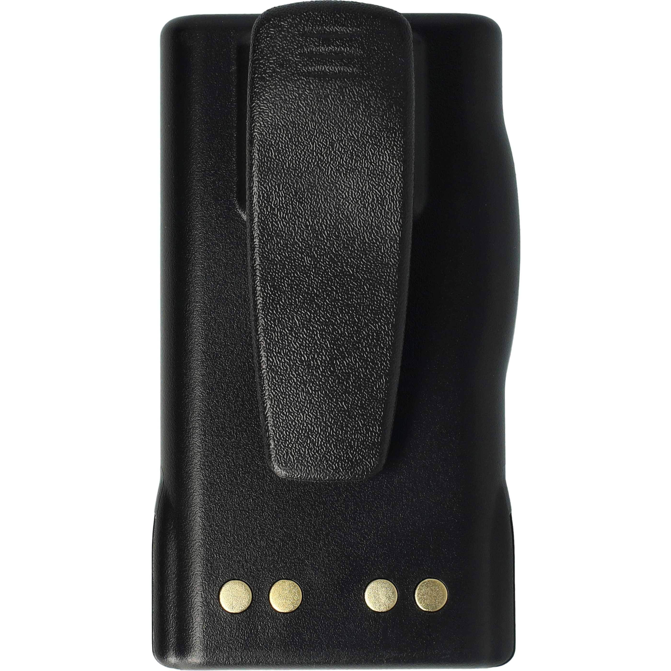 vhbw 2x Akku Ersatz für Motorola NTN7396, NTN7395, NTN7394 für Funkgerät, Walkie Talkie (1800 mAh, 7,5 V, Li-Ion)