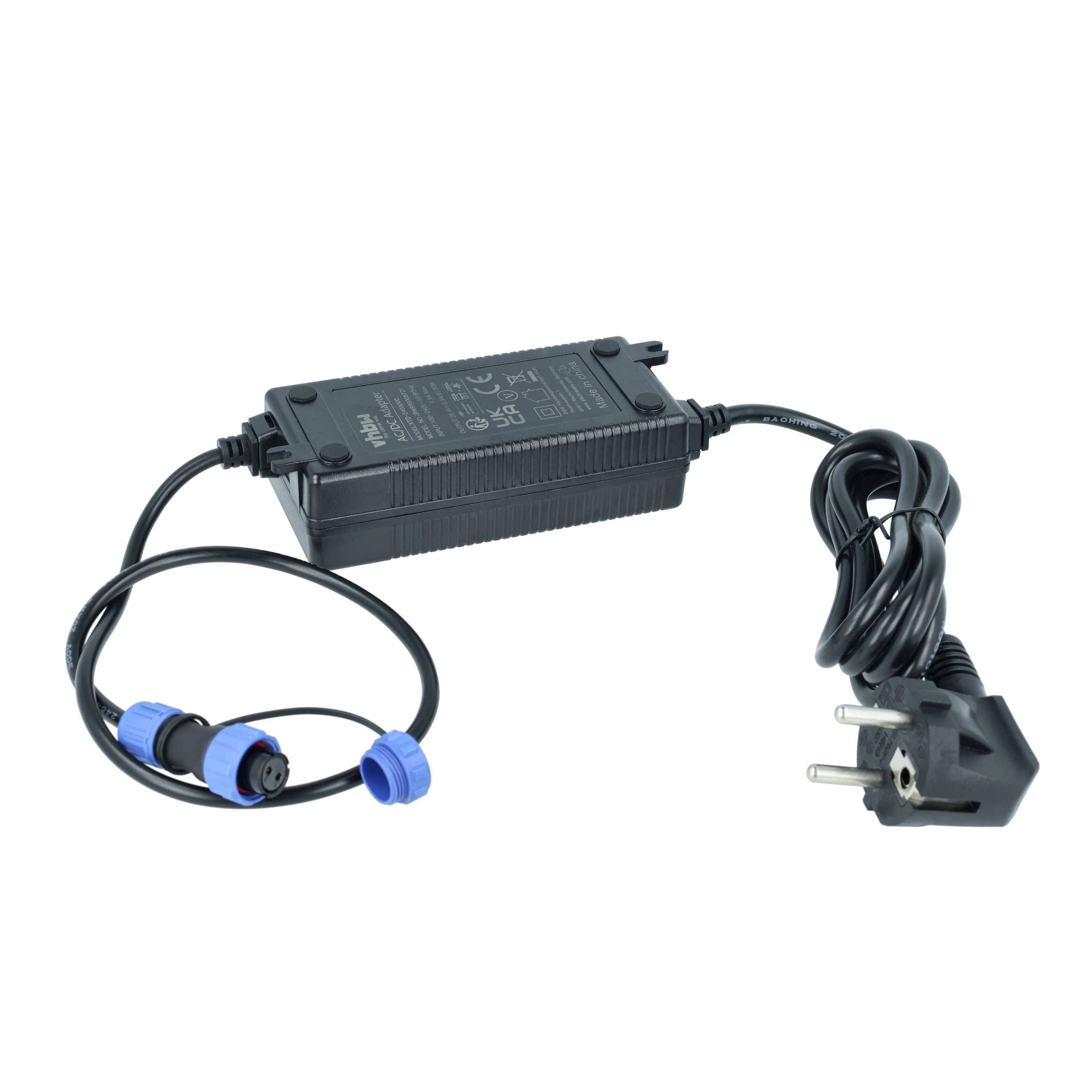 vhbw Netzteil kompatibel mit Ambrogio 4.0 Elite, 4.36 Elite, L60, L30, 4.0 Basic, L35, L250 Mähroboter - 200 cm