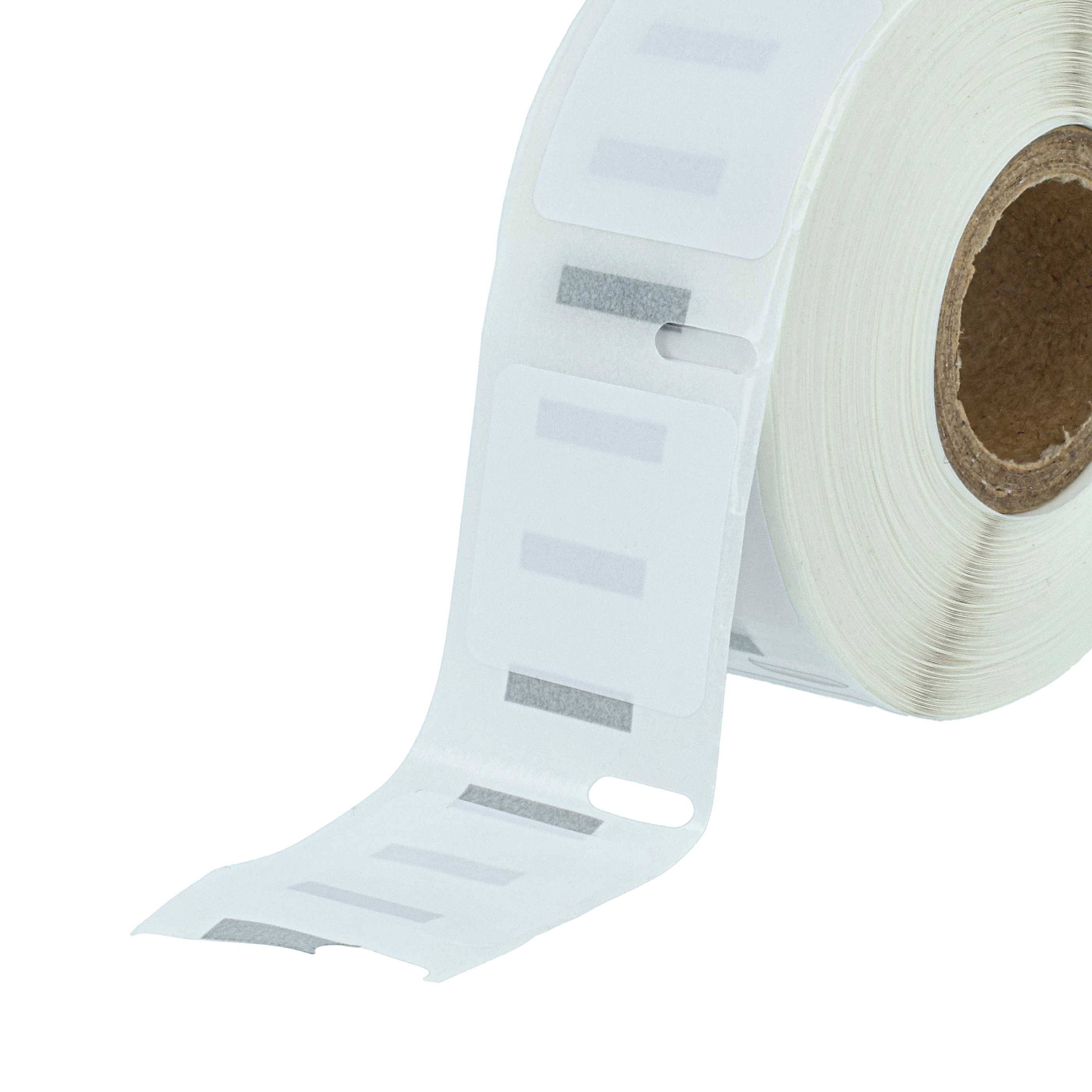 vhbw 20x Etiketten-Rolle 25mm x 25mm (750 Etiketten) kompatibel mit Dymo LabelWriter 450 Twin Turbo, SE 450 Etiketten-Drucker Weiß