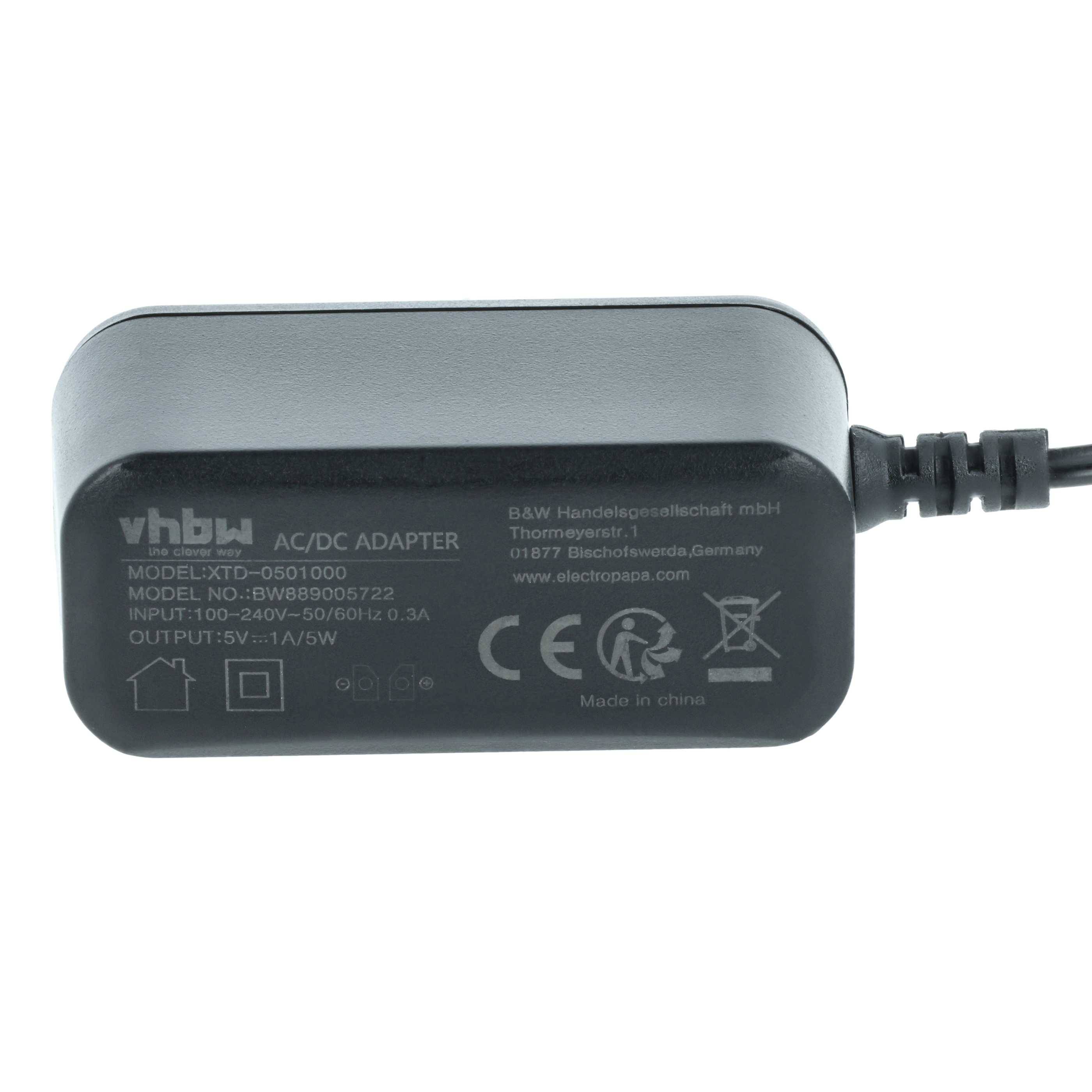 vhbw Netzteil kompatibel mit Gardena 9853-20, 9855-20, 9854-20 Akku-Grasschere, Strauchschere - 170 cm