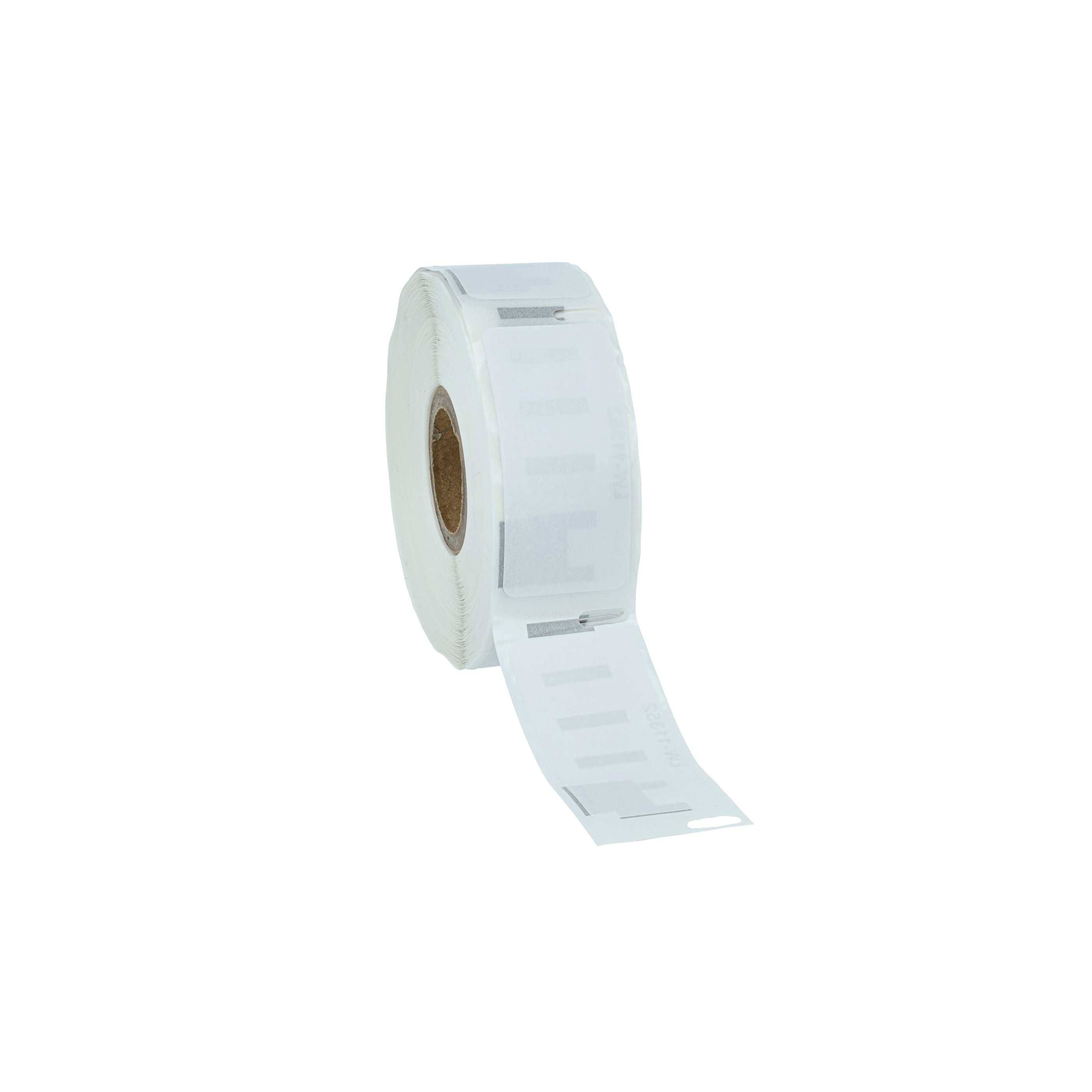 vhbw 10x Etiketten-Rolle 25mm x 54mm (500 Etiketten) kompatibel mit Seiko Smart Label Printer SLP620, SLP650 Etiketten-Drucker Weiß