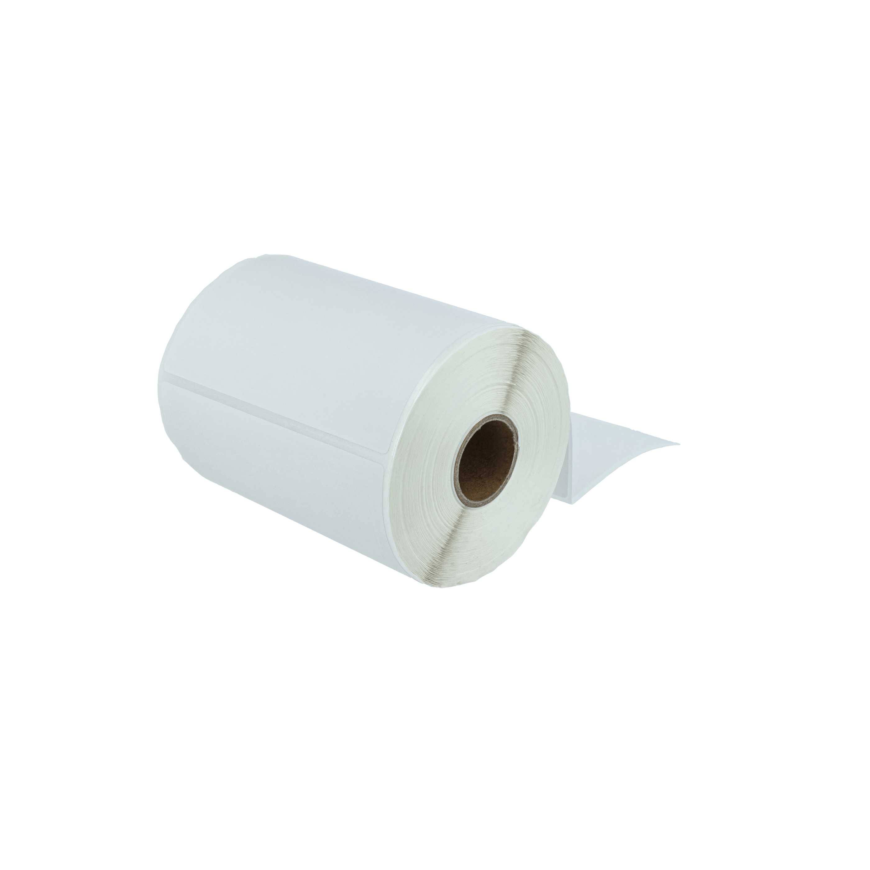 vhbw 5x Thermo-Etiketten-Rolle 76,2mm x 101,5mm (500 Etiketten) kompatibel mit Zebra TLP2844 Etiketten-Drucker - Selbstklebend Weiß