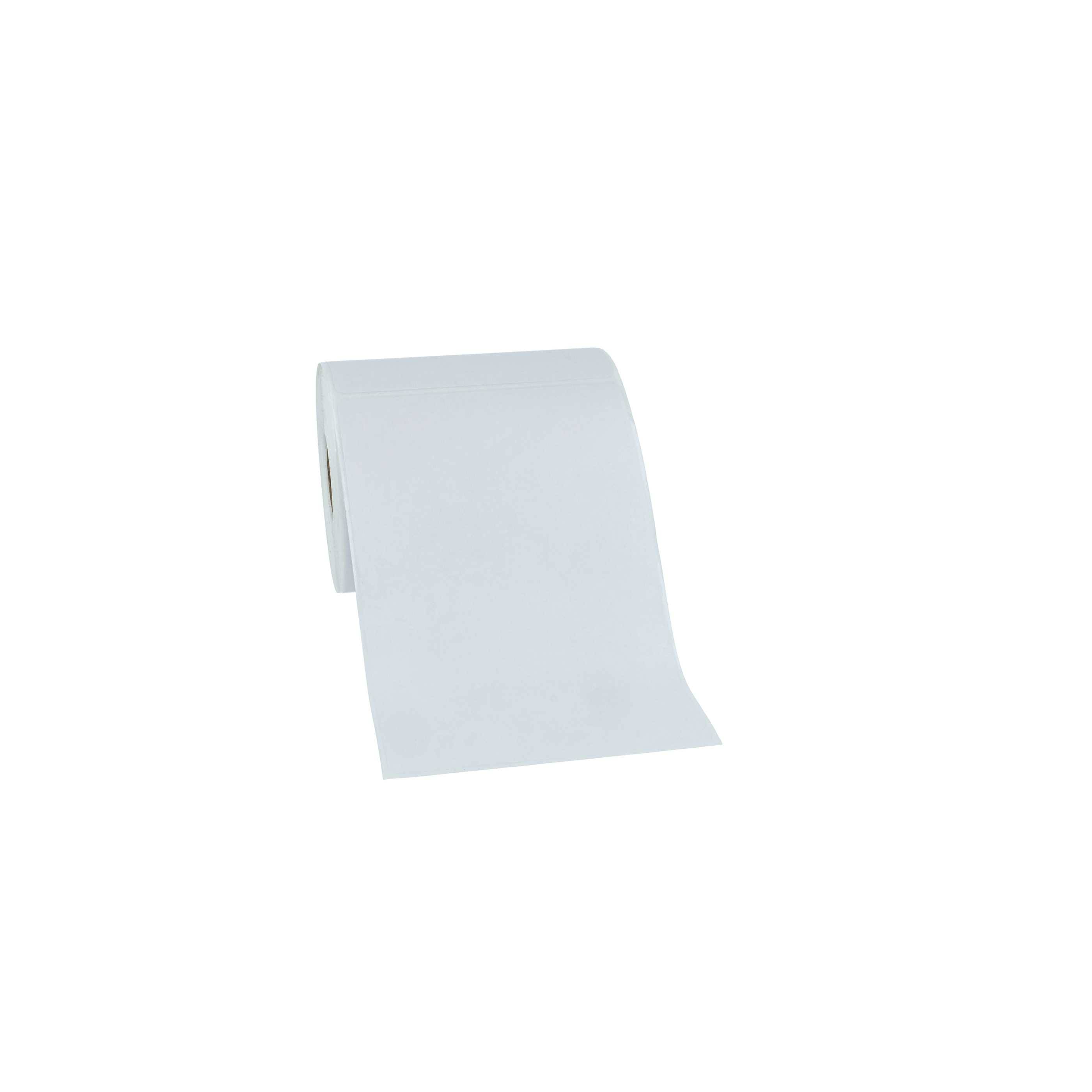 vhbw 10x Thermotransfer-Etiketten-Rolle 152,4mm x 101,6mm (250 Etiketten) kompatibel mit Zebra DA402, GK420d Etiketten-Drucker Weiß