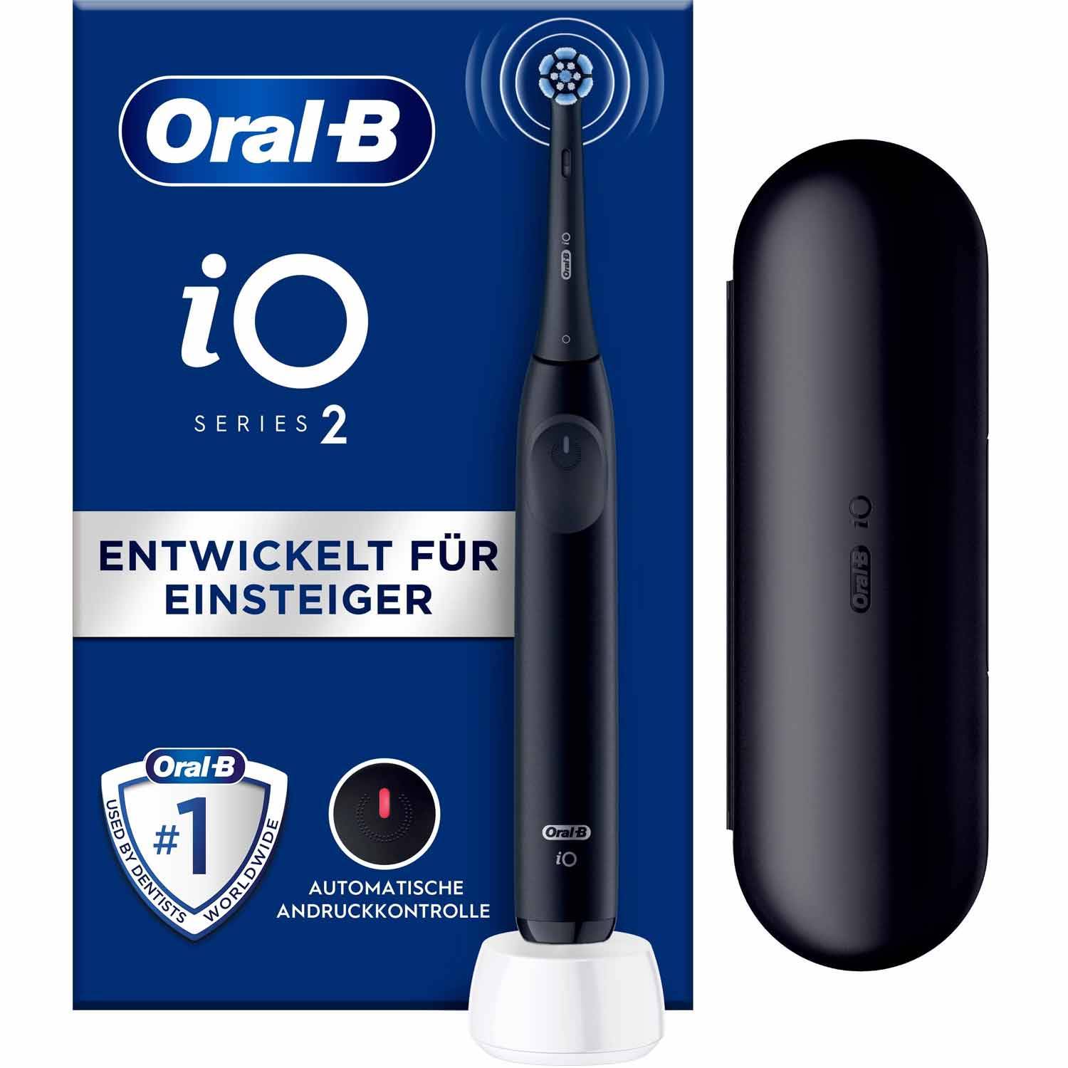 Oral-B iO Series 2 Elektrische Zahnbürste night black Special Edition