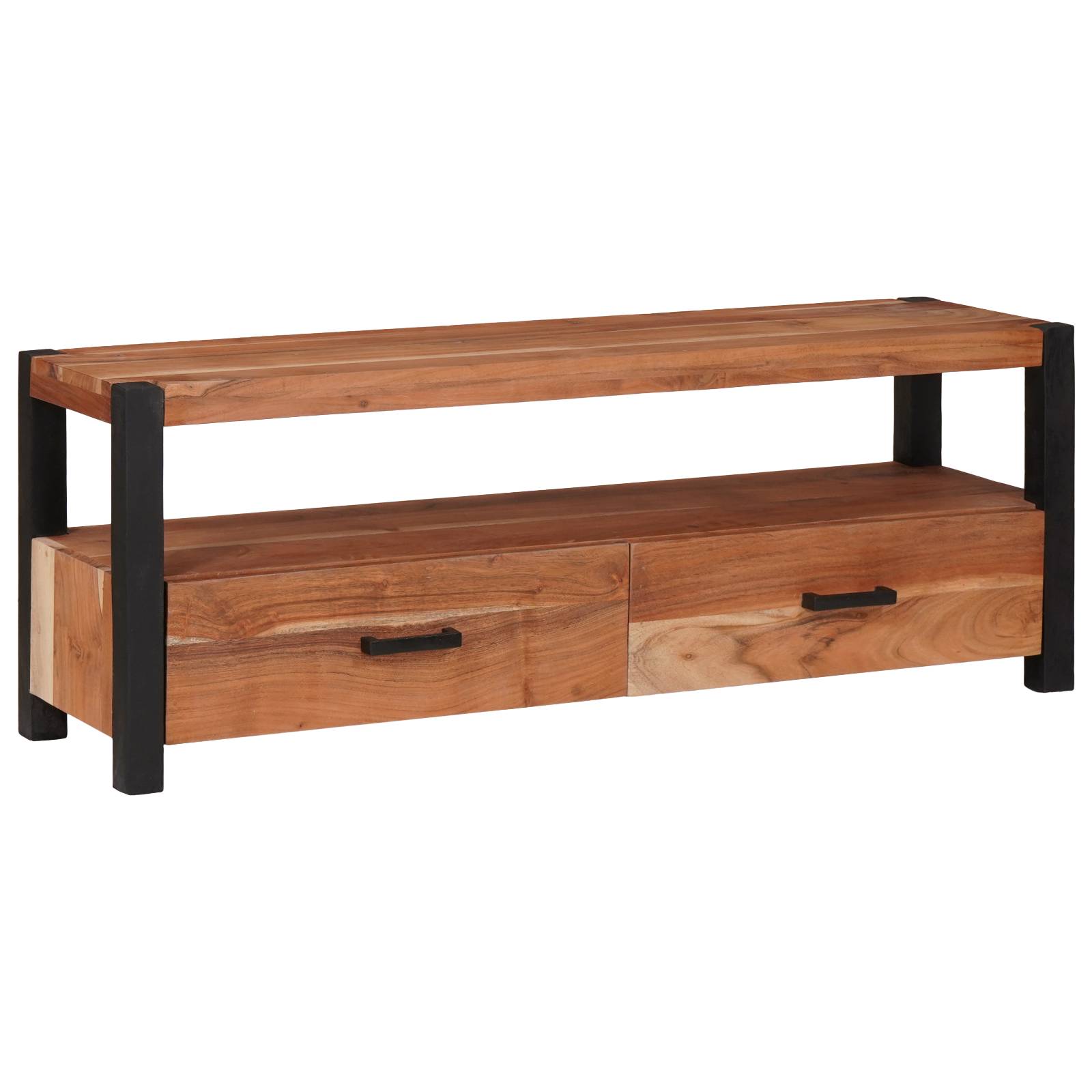 vidaXL Medienlagerungsschränke & Regale Braun 110 x 30 x 40 cm