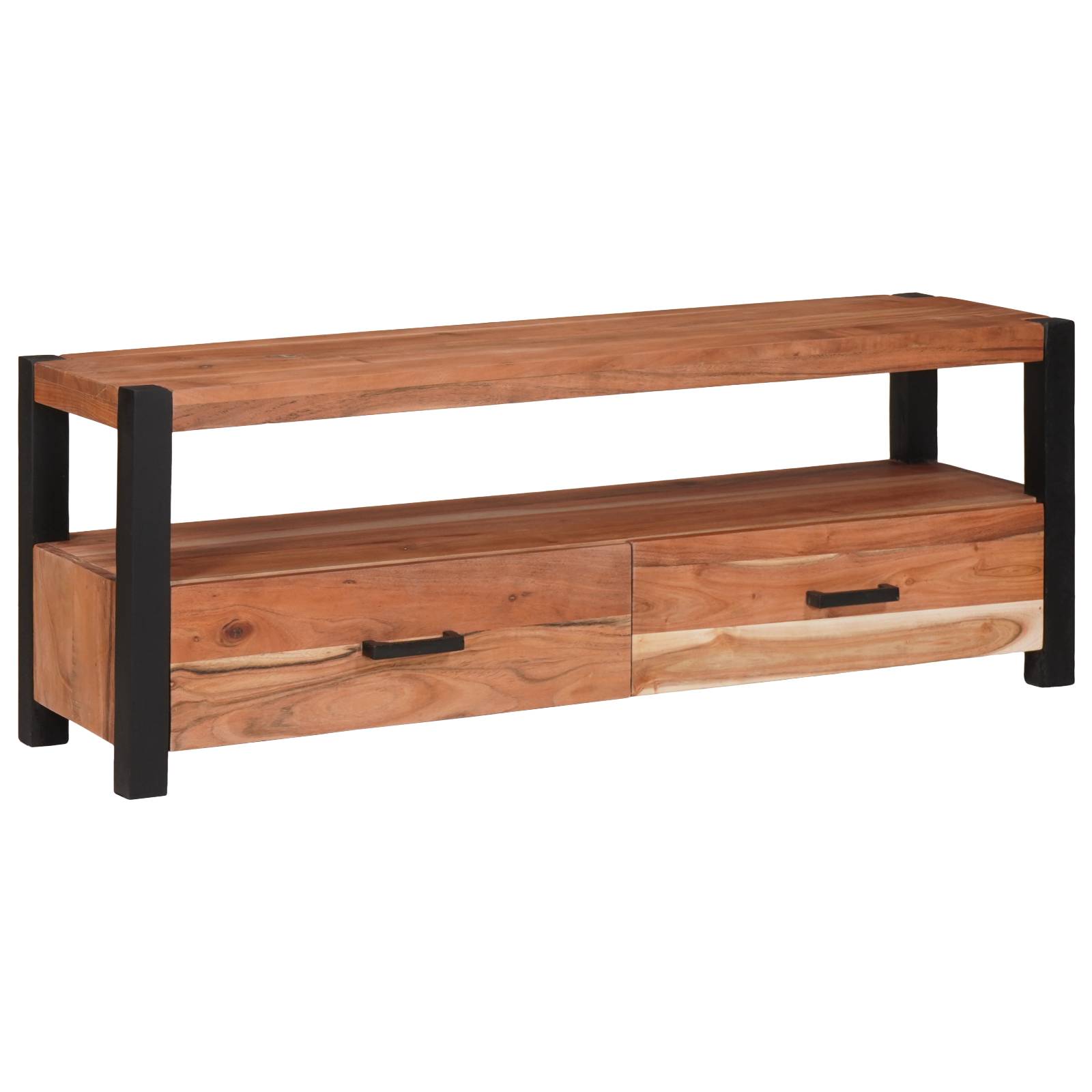 vidaXL Medienlagerungsschränke & Regale Braun 110 x 30 x 40 cm