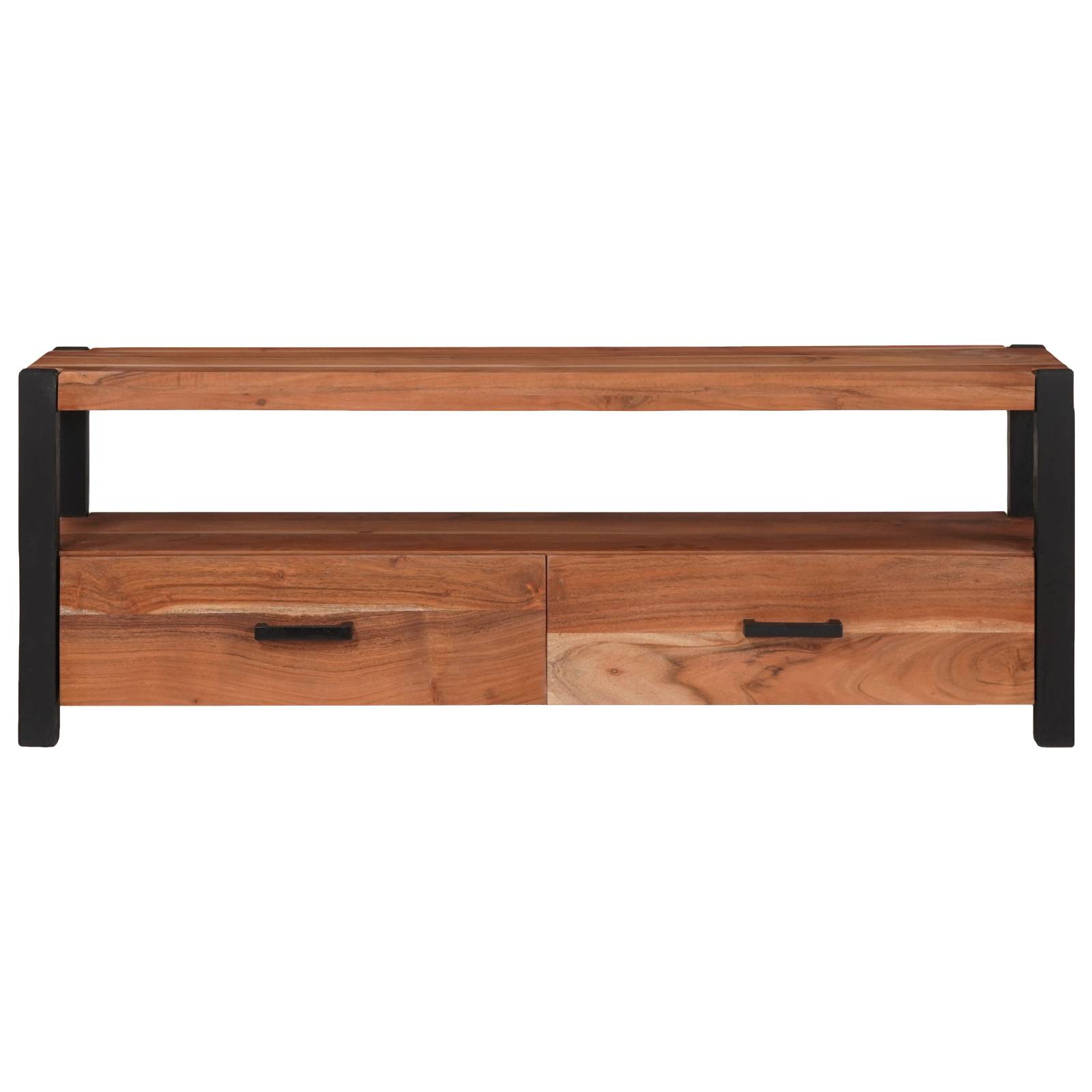 vidaXL Medienlagerungsschränke & Regale Braun 110 x 30 x 40 cm