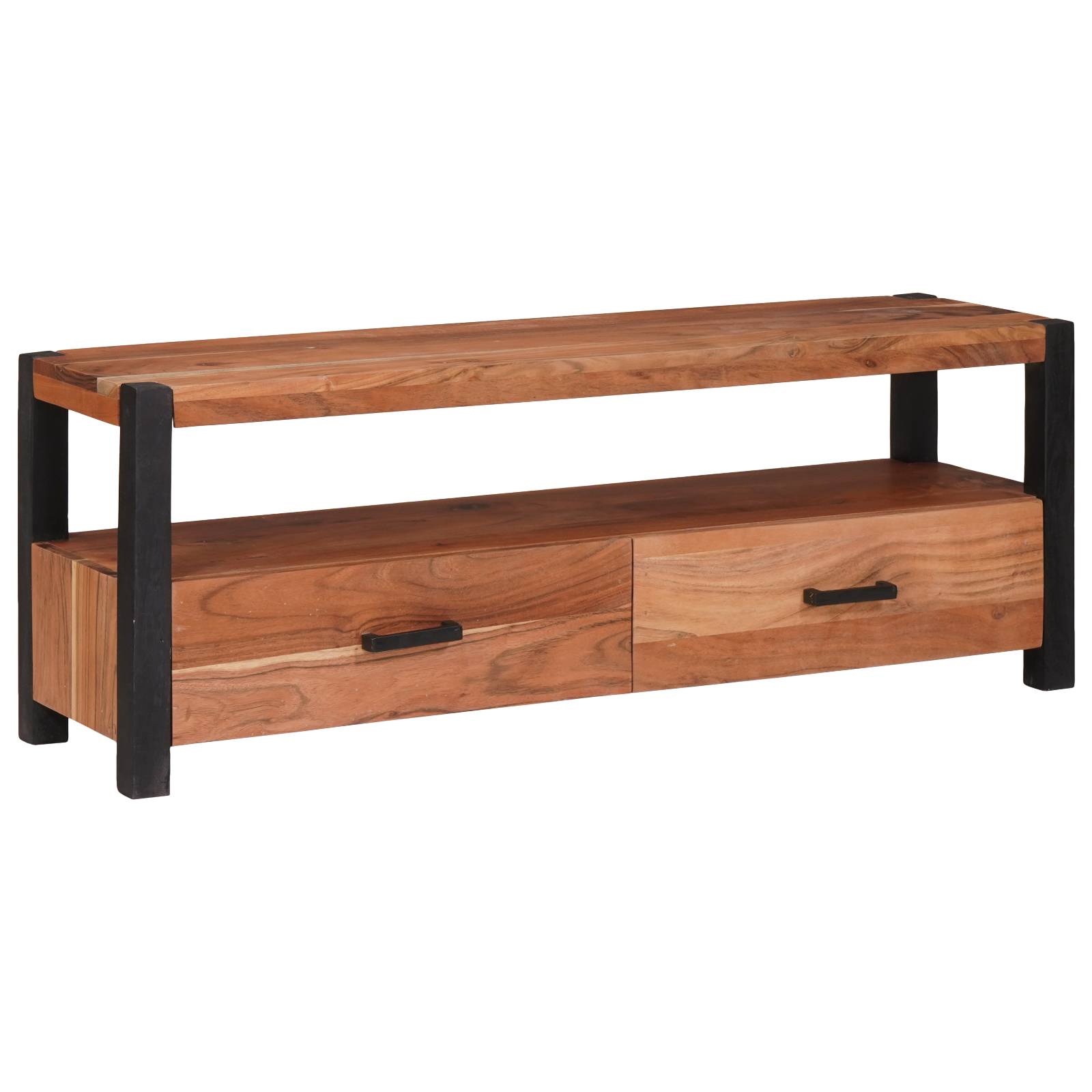 vidaXL Medienlagerungsschränke & Regale Braun 110 x 30 x 40 cm